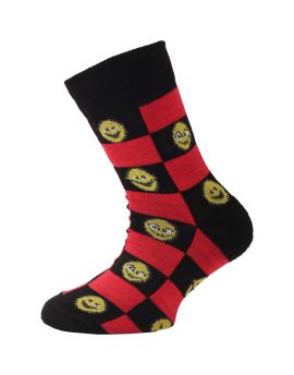 Skarpety Trekkingowe Dziecięce Lasting TJE 70% Merino Wool Czarny (930) S (34-37)