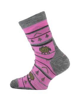 Skarpety Dziecięce Lasting TJL 70% Merino Wool Różowy (408)