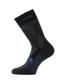 Skarpety trekkingowe Lasting TRX 65% Merino Wool Czarno-Niebieski (905) L (42-45)