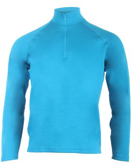 Bluza męska Lasting Wary 100% Merino Wool EXPEDITION Błękitny (5150)