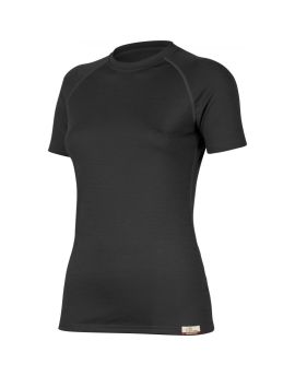 Koszulka damska Lasting Alea 100% Merino Wool HIKING Czarny (9090) L