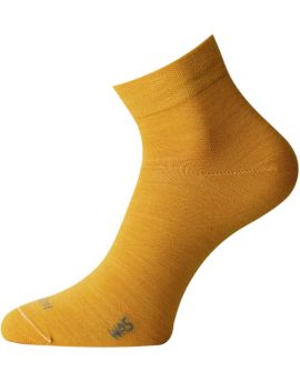 Skarpety trekkingowe Lasting WAS 85% Merino Wool-Żółty (208) S (34-37)