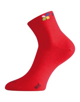Skaprety Trekkingowe Lasting WHS 85% Merino Wool Czerwony (388) S (34-37)