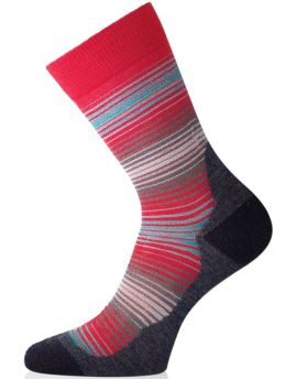 Skarpety trekkingowe Lasting WLG 80% Merino Wool Czerwony (335)
