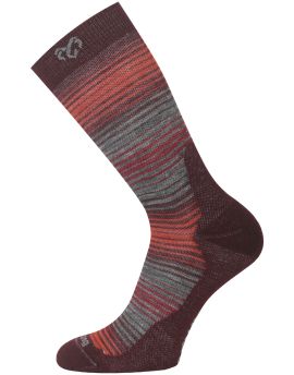 Skarpety Trekkingowe Lasting WLG 80% Merino Wool Czerwony (380)