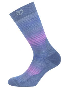 Skarpety trekkingowe Lasting WLG 80% Merino Wool Fioletowy (400)