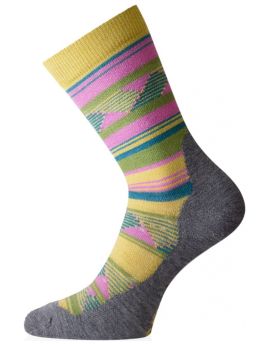 Skarpety trekkingowe Lasting WLI 80% Merino Wool Żółty (628) L (42-45)