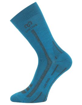 Skarpety Trekkingowe Lasting WLS 70% Merino Wool Niebieski (590) S (34-37)