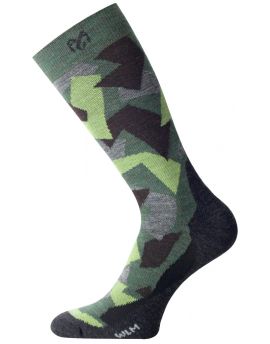 Skarpety Trekkingowe Lasting WOM 85% Merino Wool Ciemnozielony (620) M (38-41)