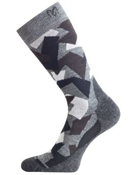 Skarpety Trekkingowe Lasting WOM 85% Merino Wool Szary (800) L (42-45)