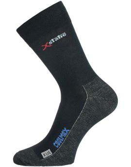 Skarpety trekkingowe Lasting XOL Coolmax i X-Static Czarny (900)